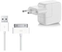 Opsommen Bedreven schildpad ᐅ • USB Oplader geschikt voor Apple iPhone 4 - 12 Watt - 1 Meter |  Eenvoudig bij GSMOplader.be