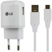 Oplader LG F3 + micro USB kabel Origineel Wit
