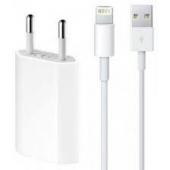 USB Oplader geschikt voor Apple iPhone Xs Max - 5 Watt - 1 Meter