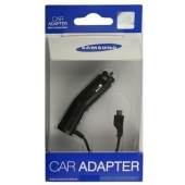 Autolader Samsung Micro-USB 0.7 Ampere - Origineel - Zwart - Blister