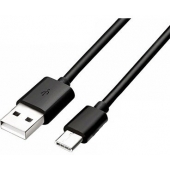 USB-C Kabel voor Wiko - Zwart - 0.35 Meter