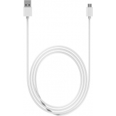Micro-USB kabel voor Motorola Moto G4 Plus - Wit - 3 Meter