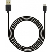 Micro-USB kabel voor Motorola Moto E6S - Zwart - 3 Meter