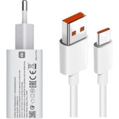 Xiaomi 11T MDY-11-EZ Snellader - 33W Wit + 6A USB-C kabel